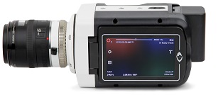 Miro M110 showing Cine/flash storage system